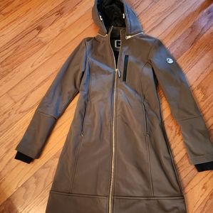 Asmar Equestrain womens long coat olive XXS